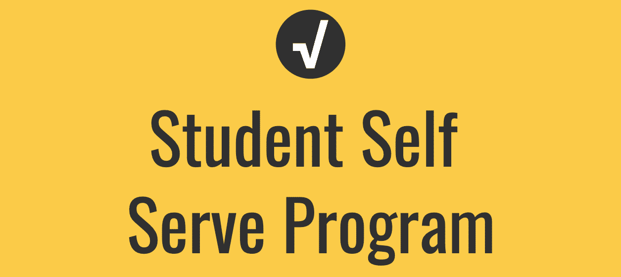 student self serve program preview